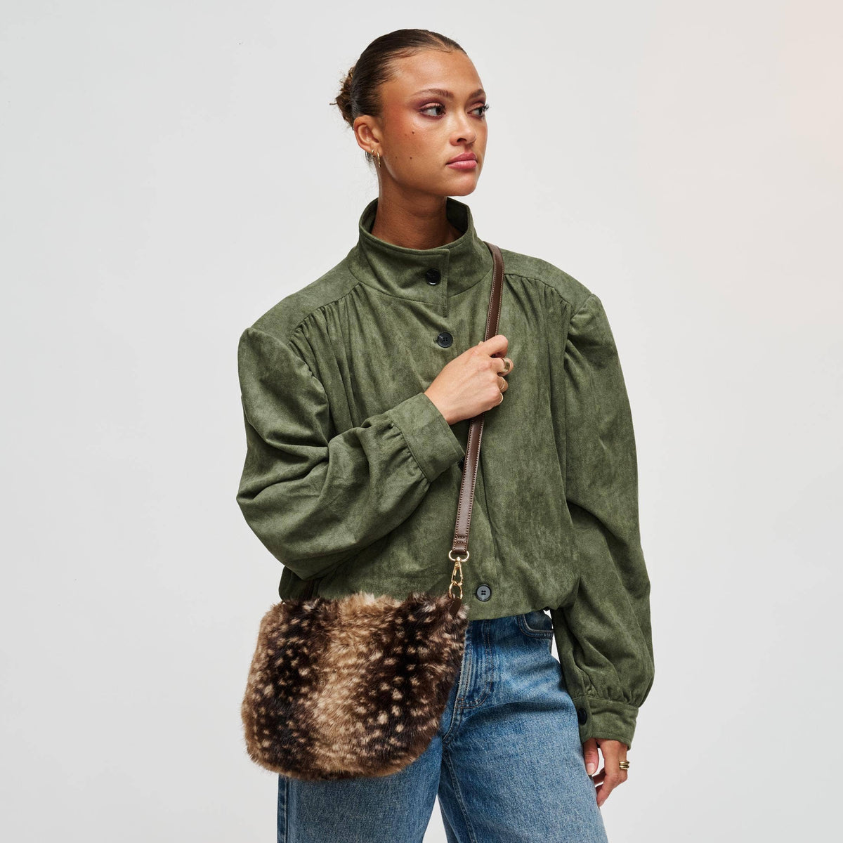 Jordan - Fur Crossbody