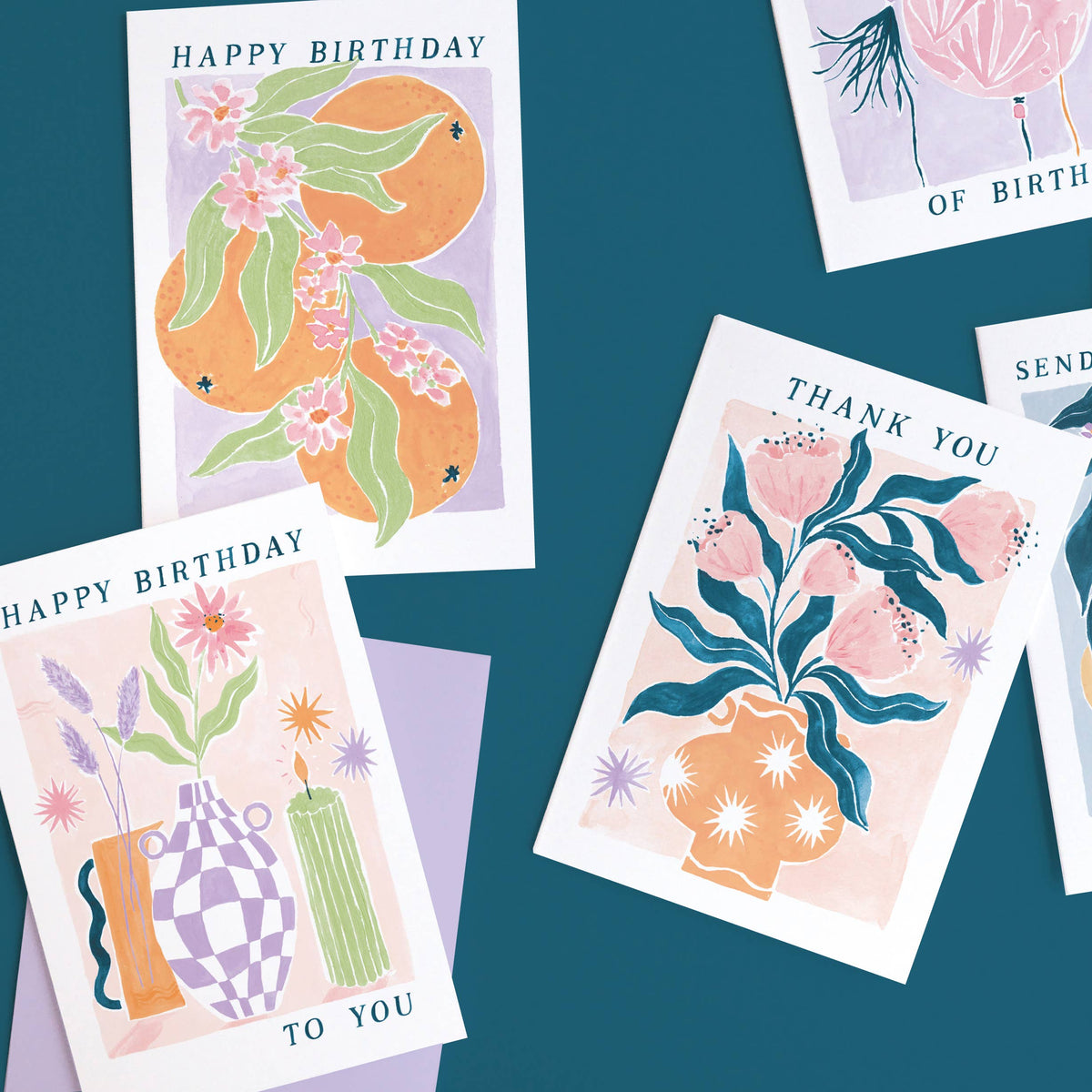 Still Life Birthday Card | Female Birthday Cards