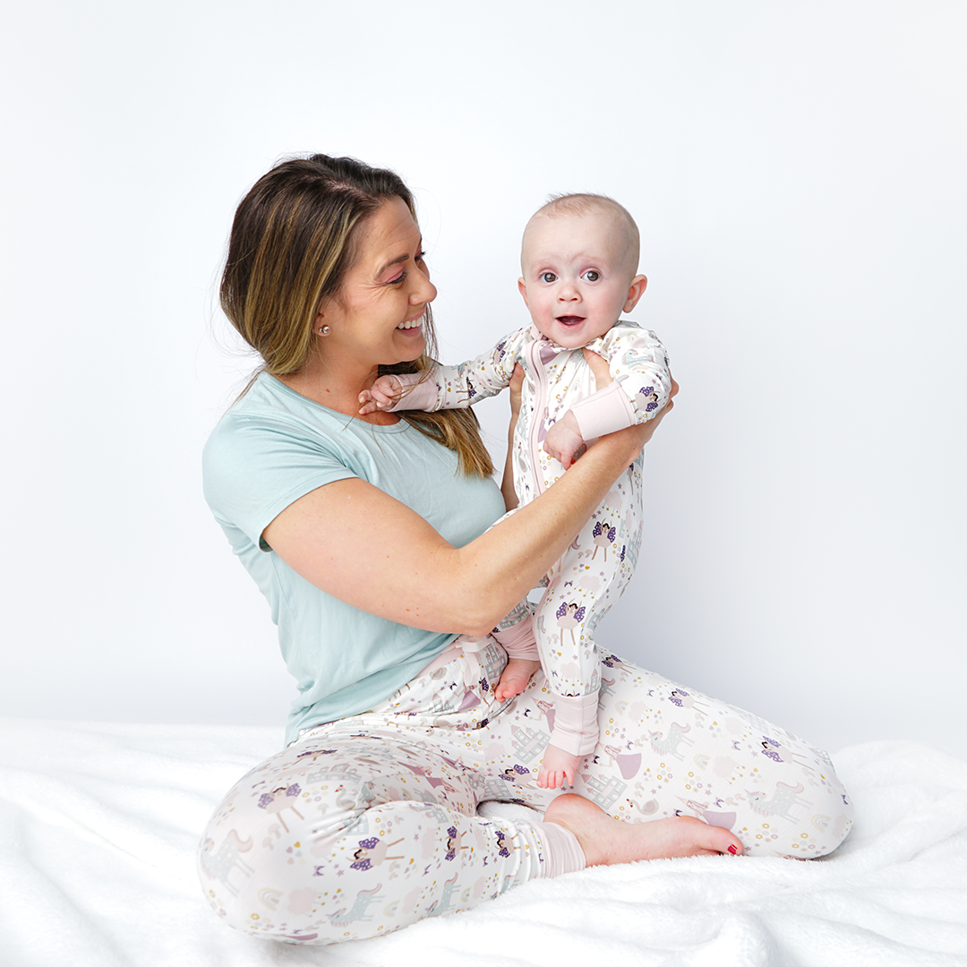 Once Upon a Time Fairytale Bamboo Convertible Baby Pajama