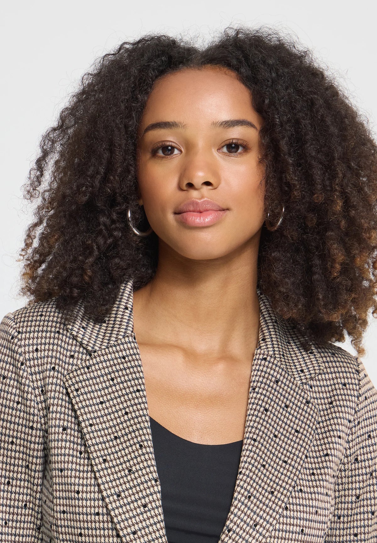 Checkered Blazer