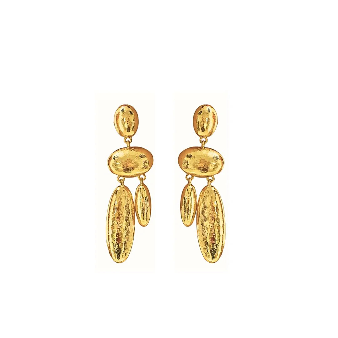 Abstract Drop Earrings