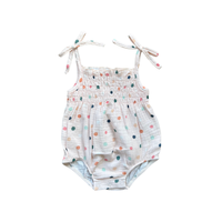 Baby Tie-Smocked Bodysuit