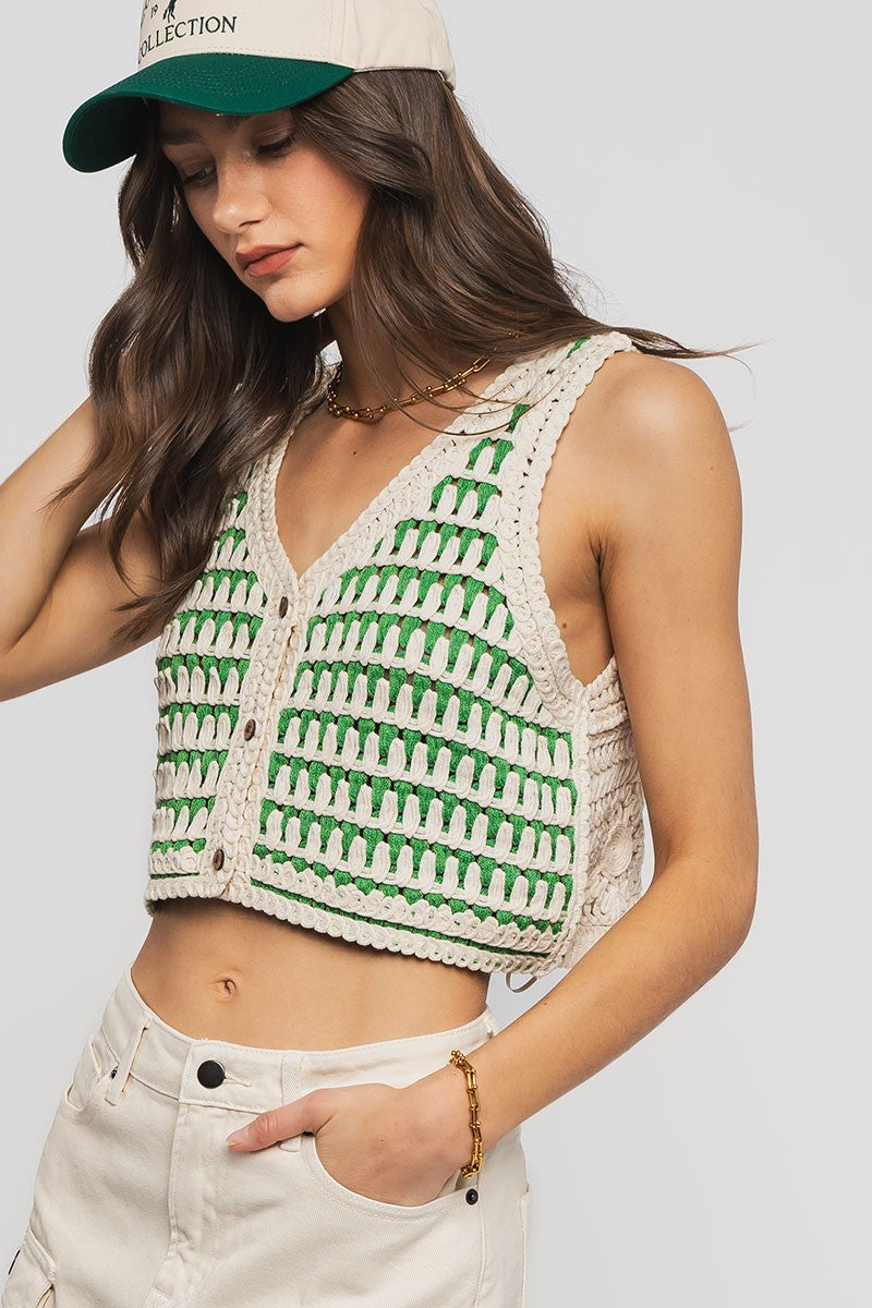 Ready or Not Knitted Vest