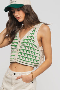 Ready or Not Knitted Vest
