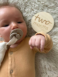 Baby Monthly Milestone Photo Prop Cards (24 milestones)