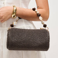 Rachel Straw Clutch - Assorted Colors