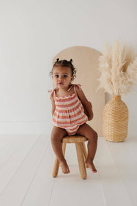 Baby Tie-Smocked Bodysuit