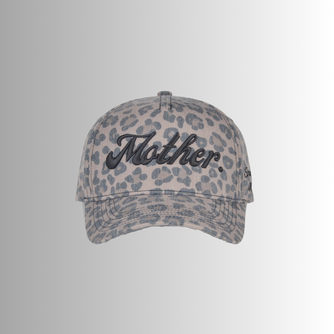 Strong as a mother® Canvas Hat - Leopard
