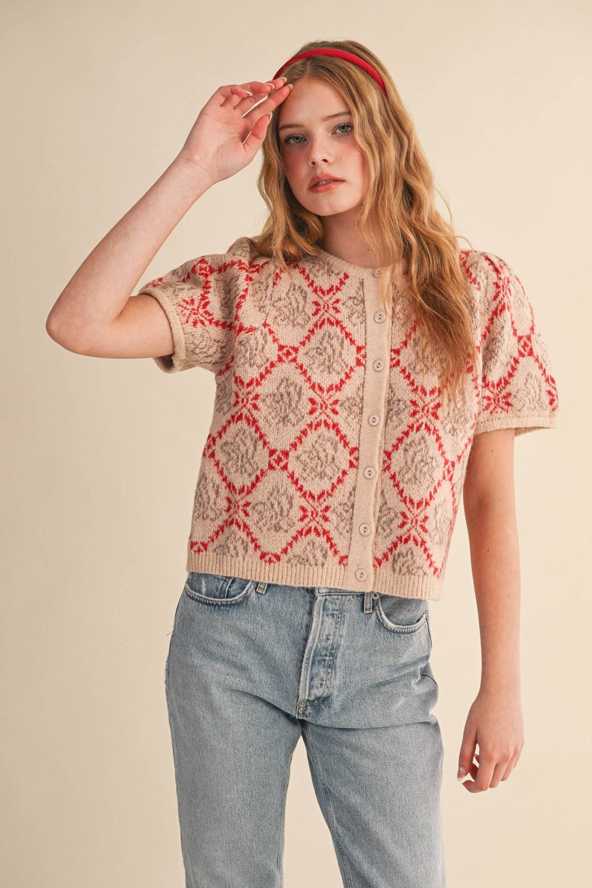 FLORAL CARDIGAN