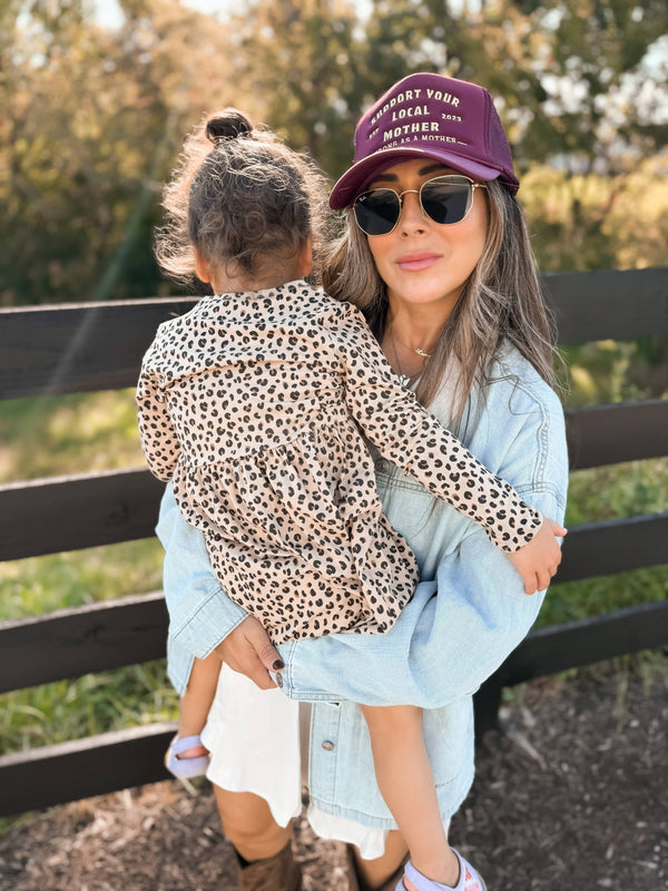 Support Your Local Mother® -  Burgundy