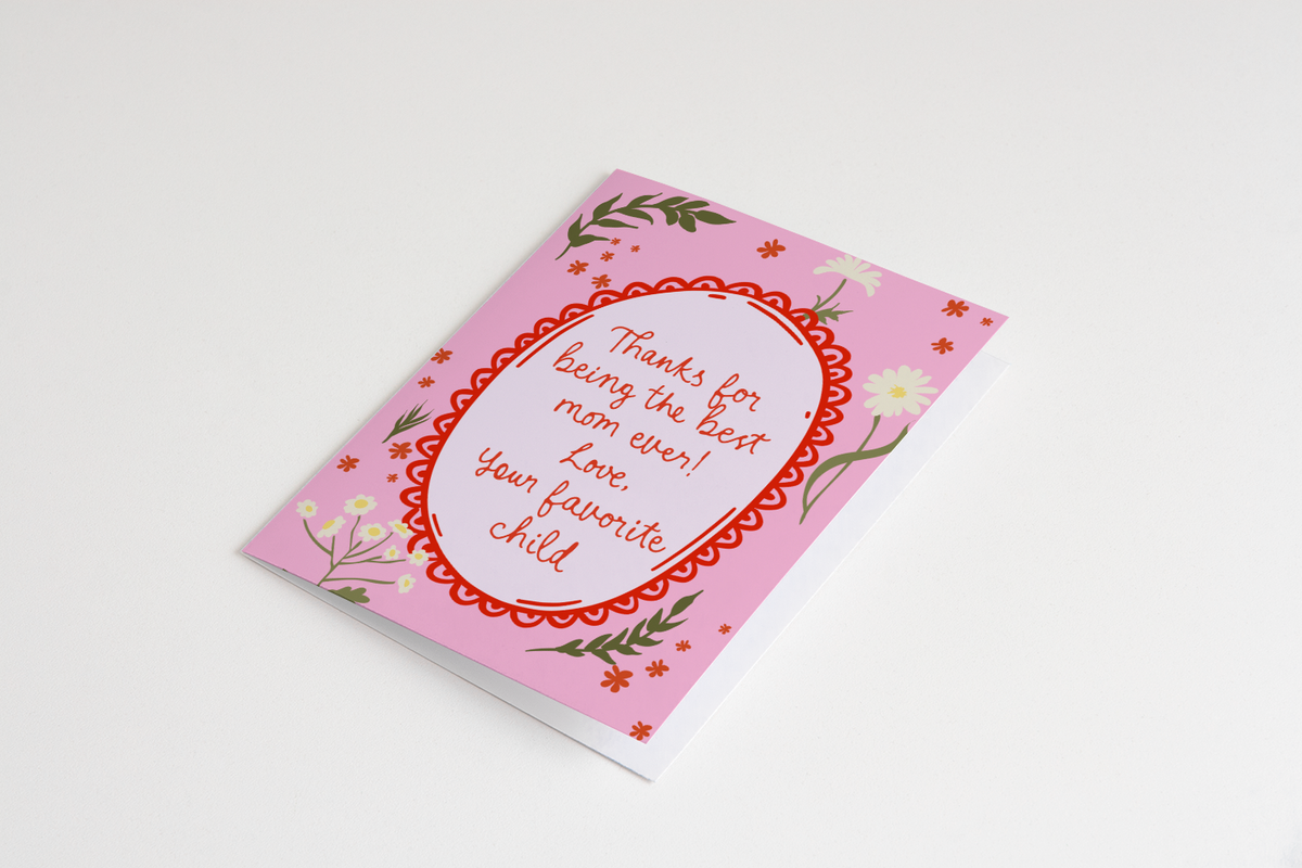 Your Favorite Child, Mom Card