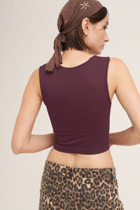 Clean Line Square Neck Top
