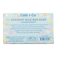 Cait & Co Sapphire Coconut Milk Bar Soap