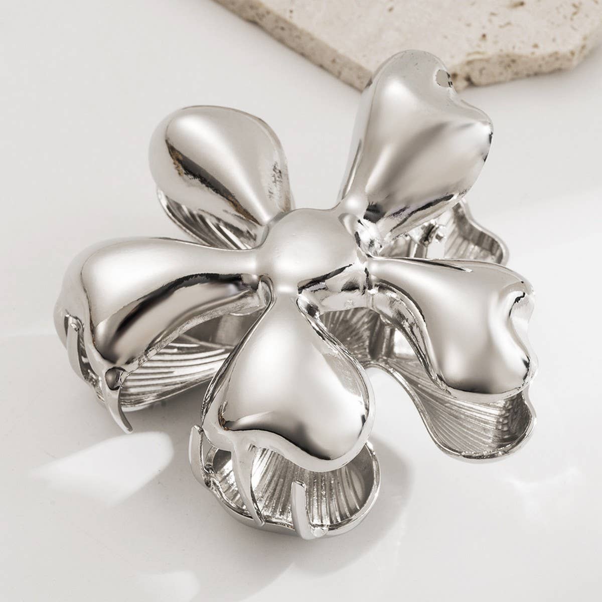 Metal Geometric Hair Claw Clip