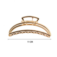 Gold Tone Metal Hair Claws