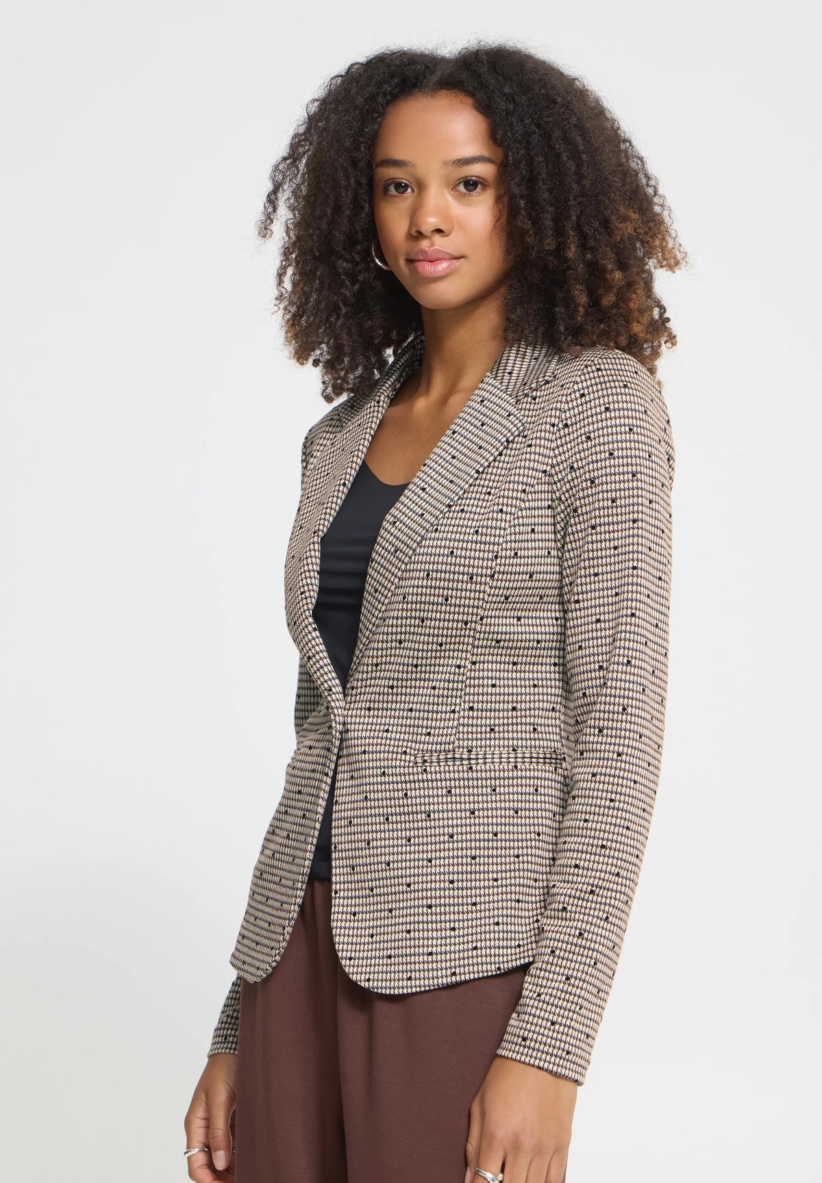 Checkered Blazer
