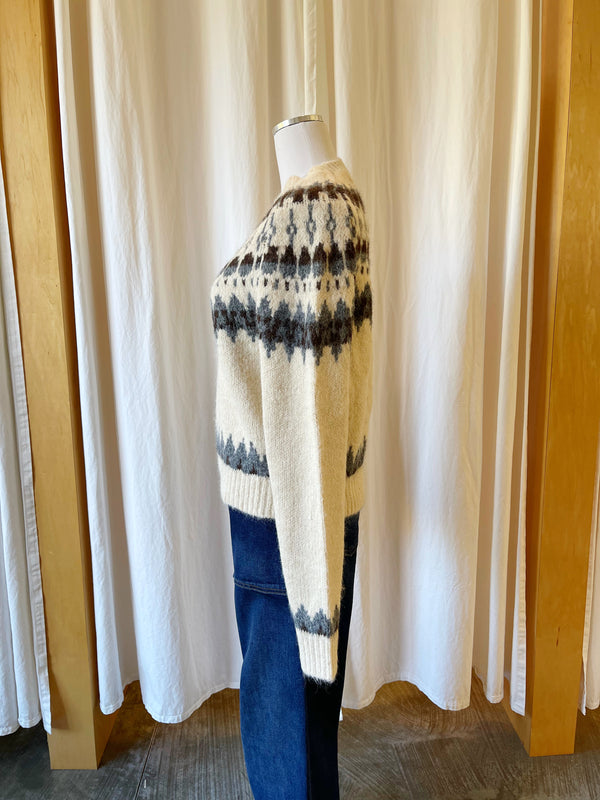Montana Sky Fair Isle Sweater