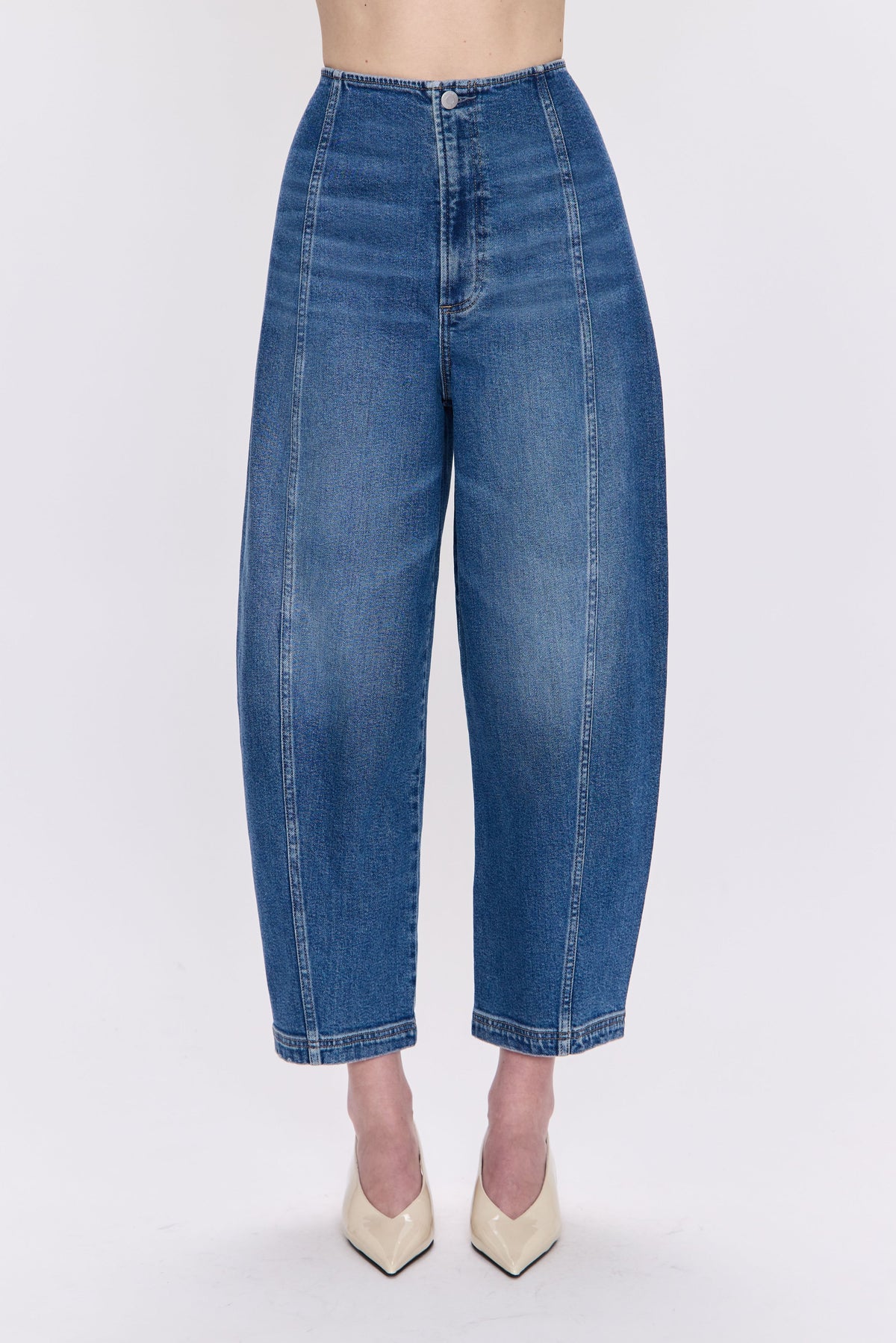 Blair High Rise Seamed Barrel - Soho