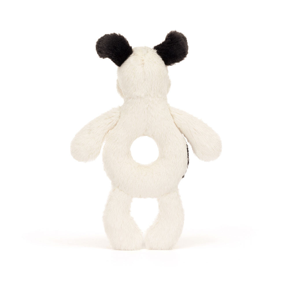 Rufferty Black & Cream Puppy Rattle
