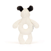 Rufferty Black & Cream Puppy Rattle