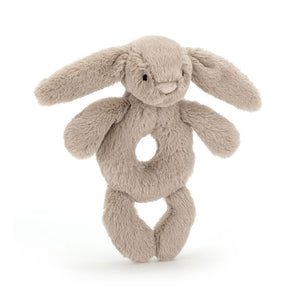 Bashful Bunny Ring Rattle - Assorted Colors