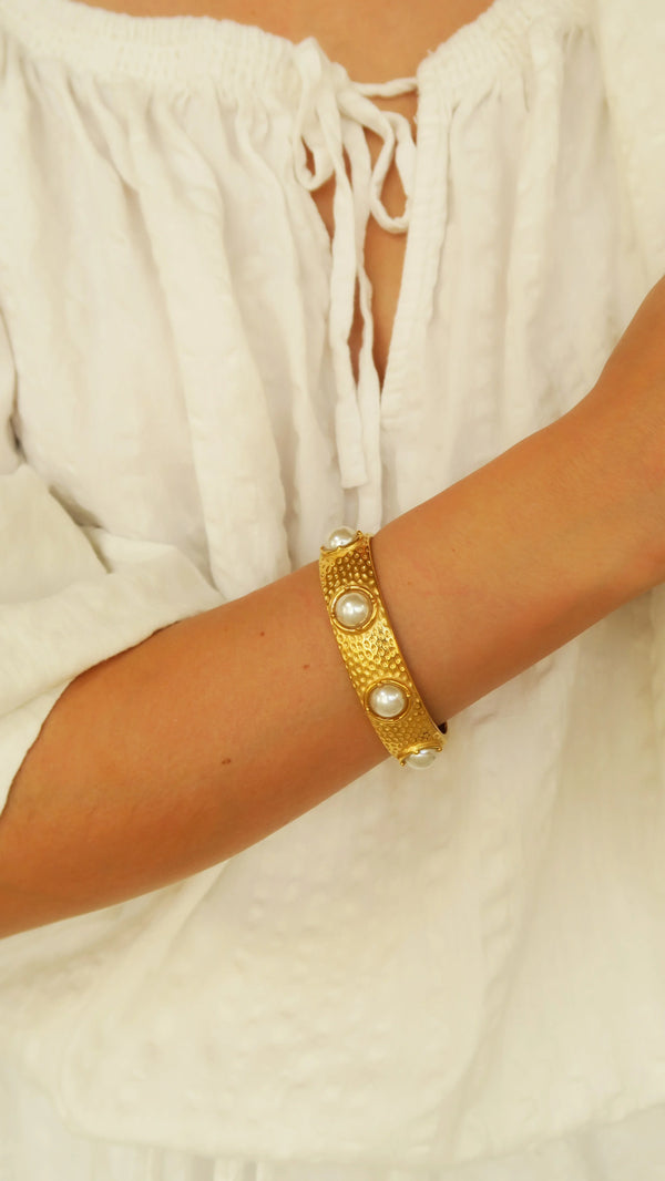 Maverick Cuff - Pearl