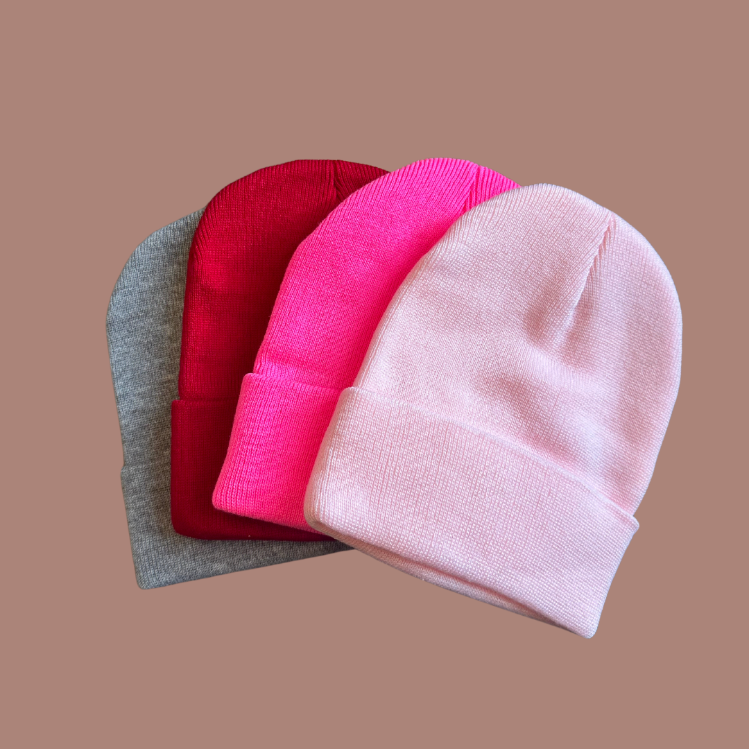 Valentine's Day Beanies - Assorted Colors