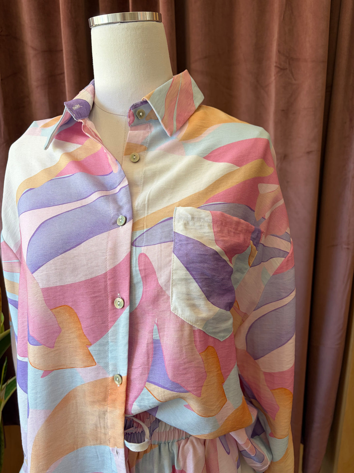 Pastel Watercolor Shirt