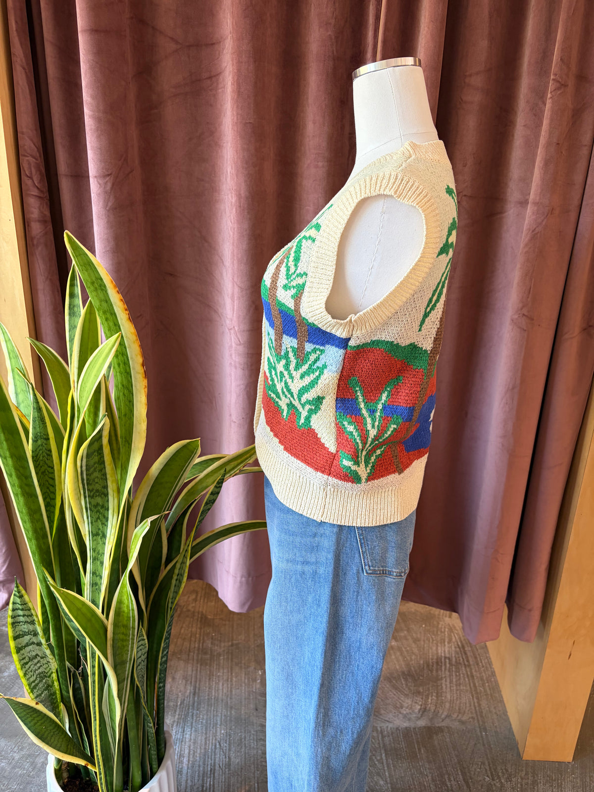 Palms Sweater Vest