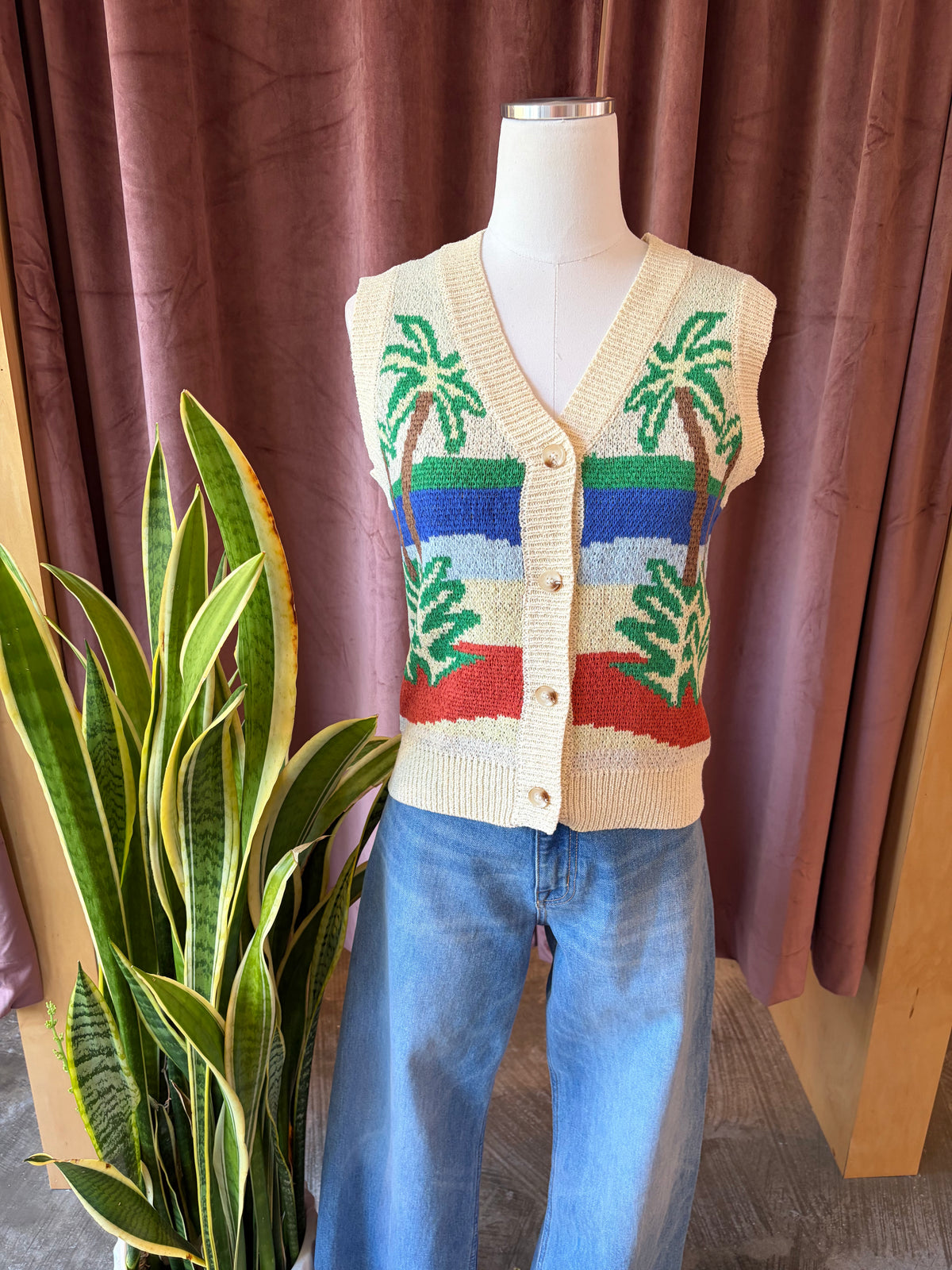 Palms Sweater Vest