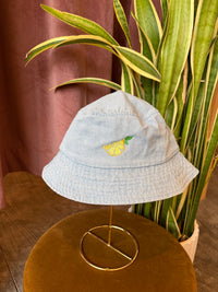 Embroidered Bucket Hats by ABEDNEGO