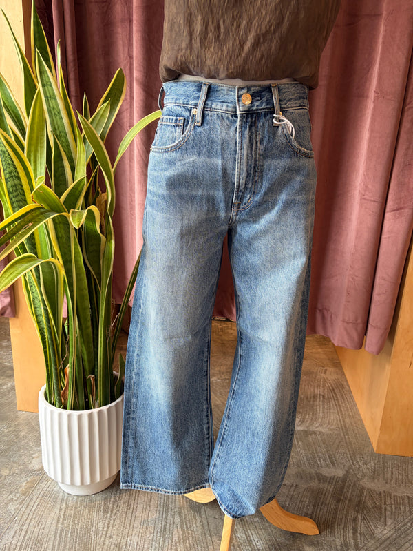 Larsen Relaxed Flare Denim - Stardew
