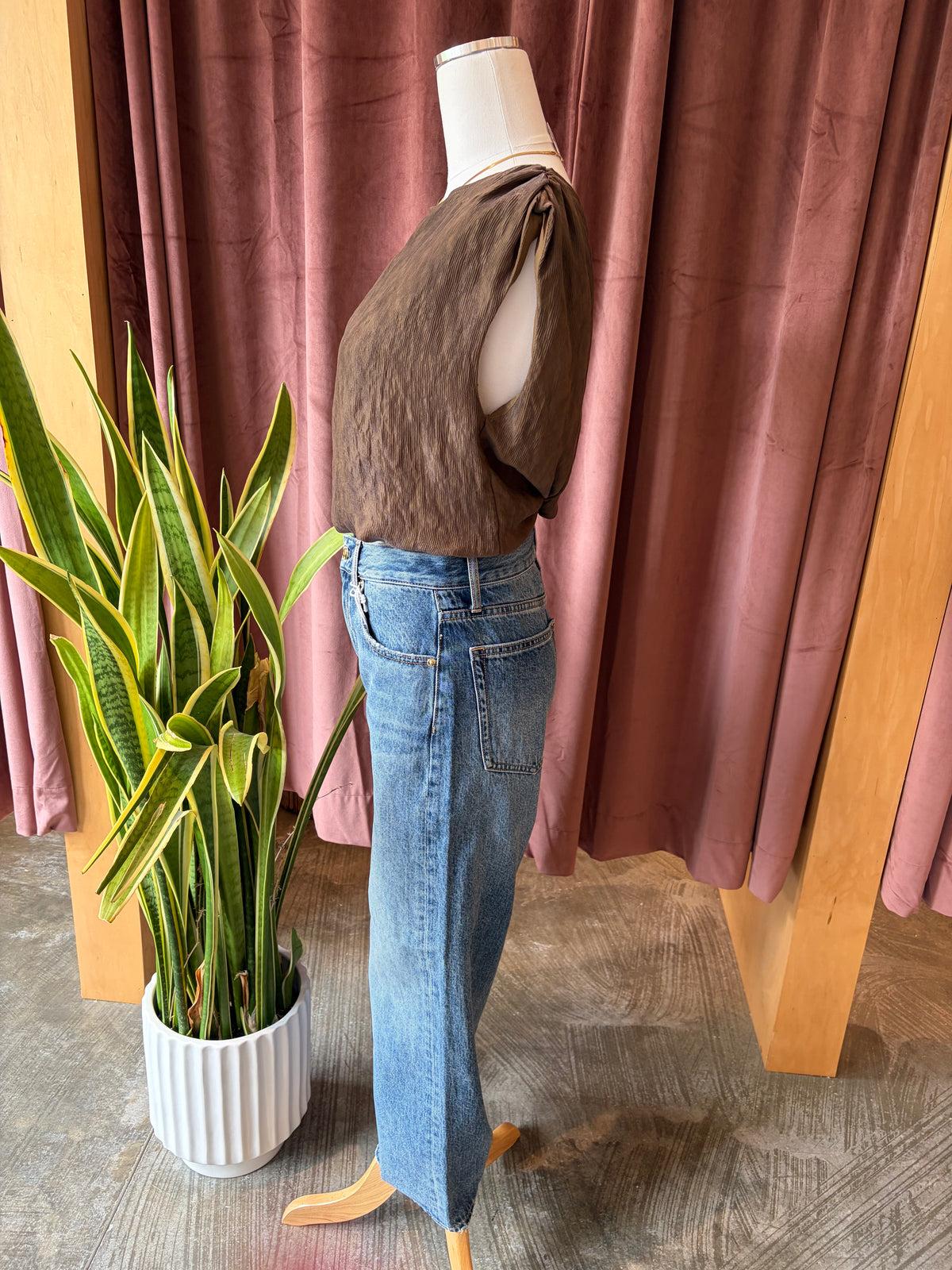 Larsen Relaxed Flare Denim - Stardew