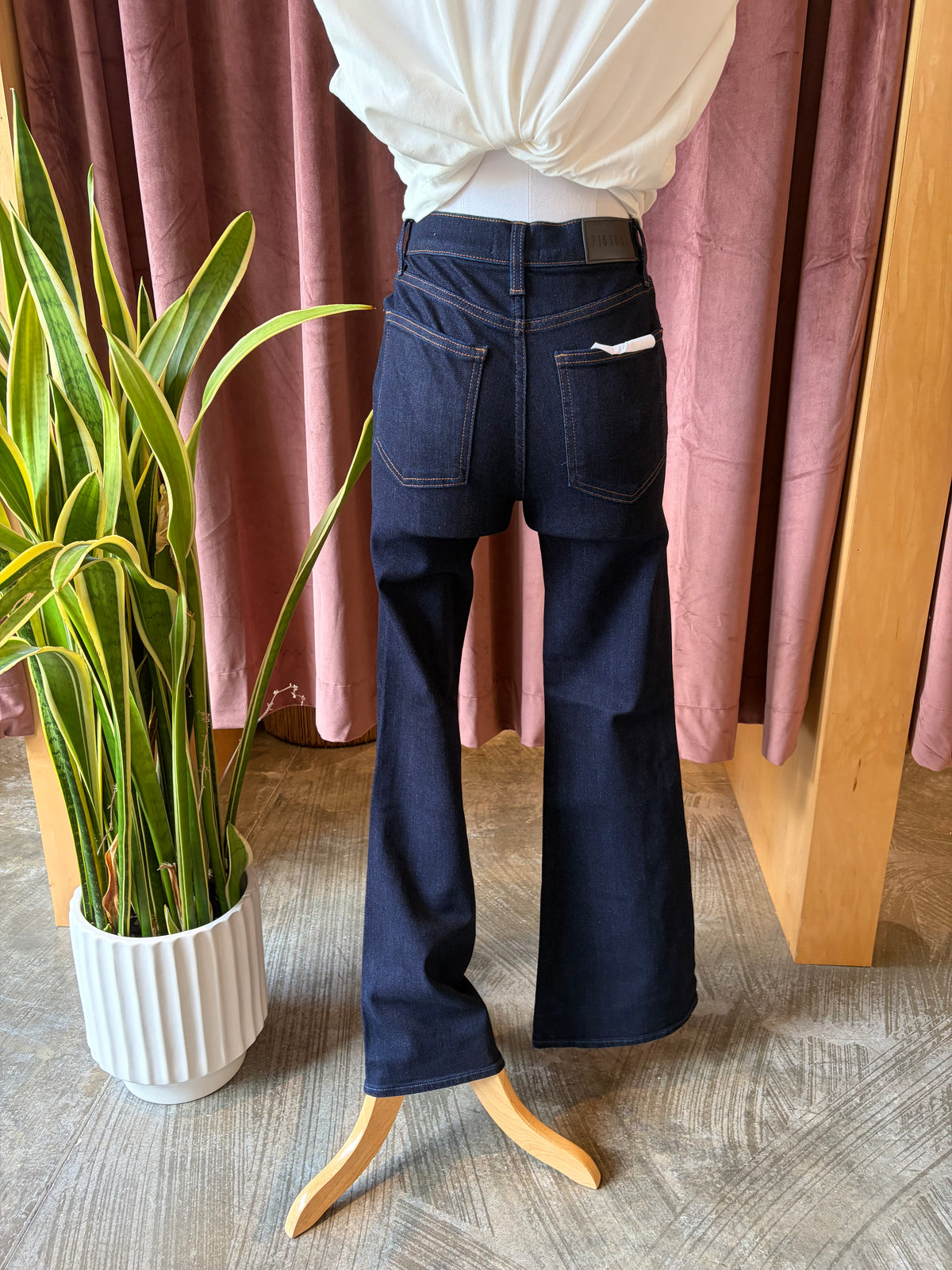 Kinsley Mid Rise Ultra Flare - Night Flight