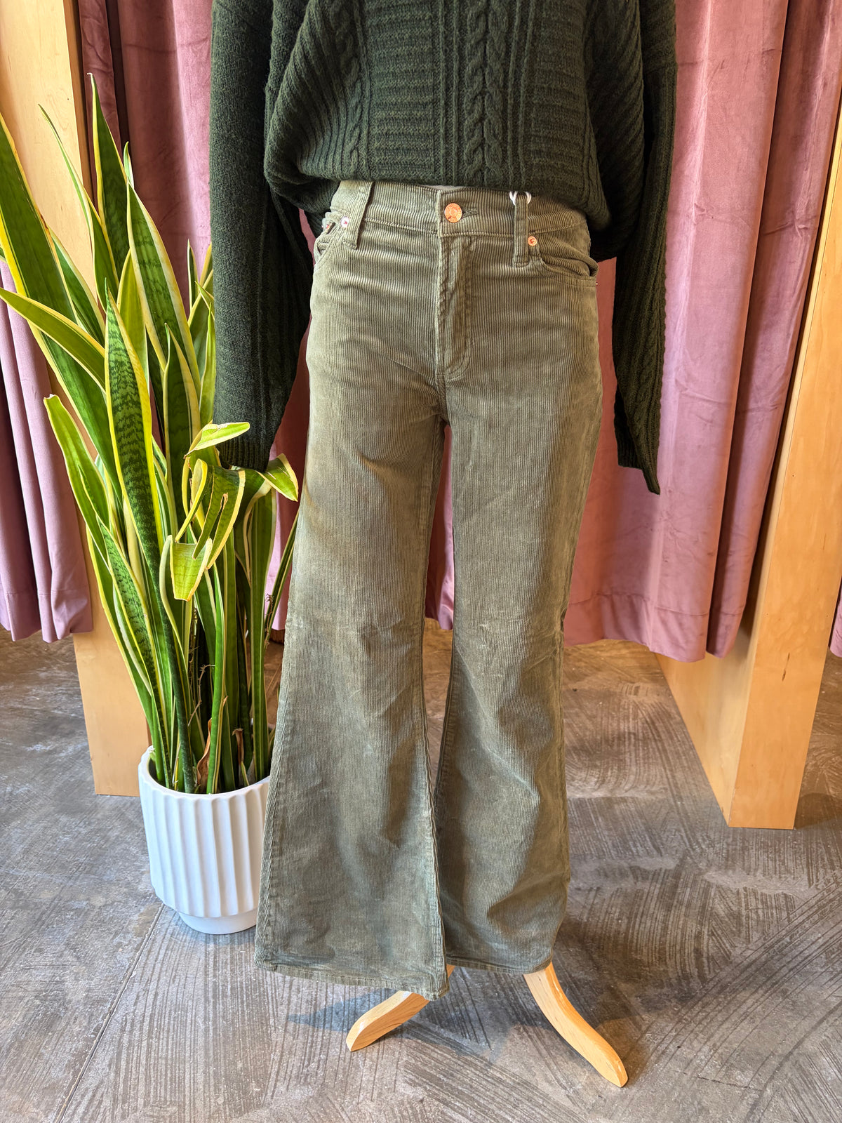 Kinsley Mid Rise Ultra Flare - Sequoia