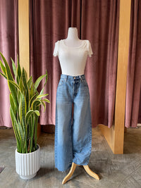 Tate High Rise Denim - Ablaze