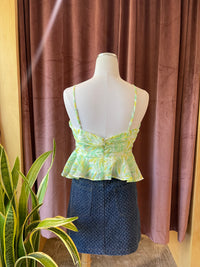 Seaglass Ruffle Tank