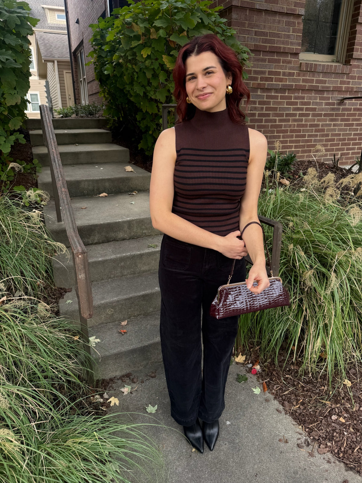 Darcy Mock Neck Sweater