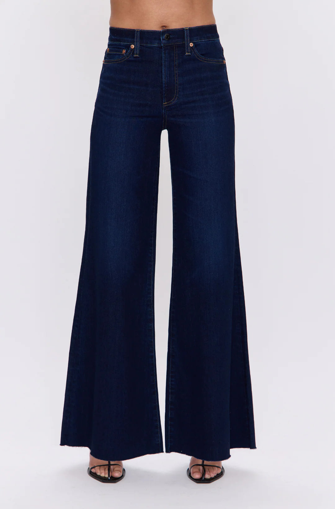 Izzy High Rise Wide Leg - Tristesse