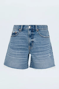 Kennedy Relaxed Mid Rise Cut Off Short - Central Vintage