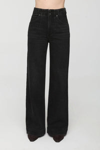 Lana High Rise Ultra Wide Leg - Jetset