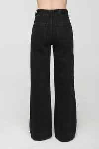 Lana High Rise Ultra Wide Leg - Jetset