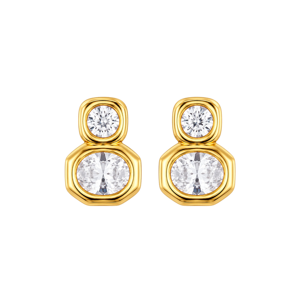 Octagon Bezel Drops