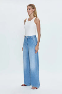 Dalia High Rise Wide Jean - Palo Alto
