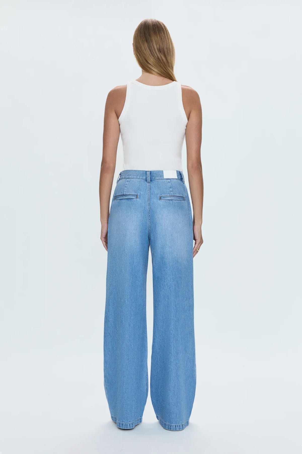 Dalia High Rise Wide Jean - Palo Alto