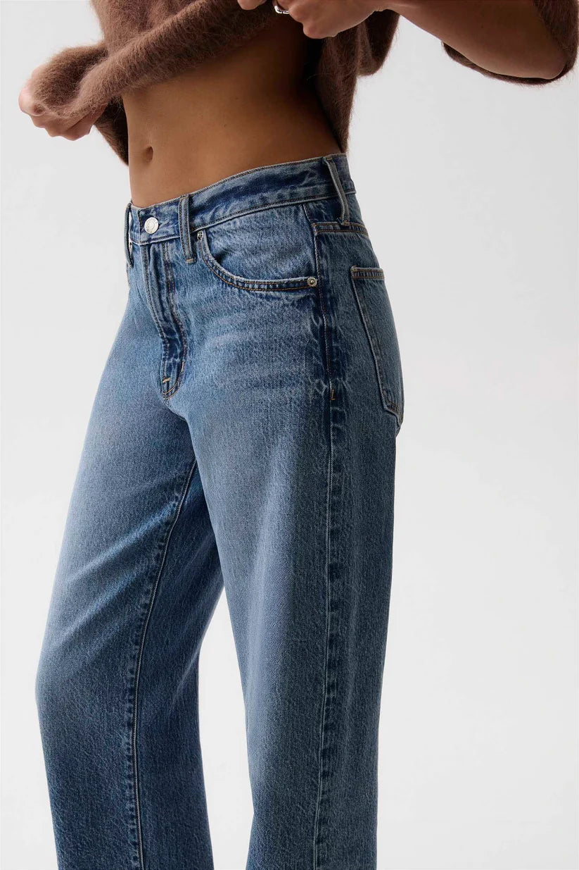 Donny Rolled Hem Boyfriend Denim - Wilcox