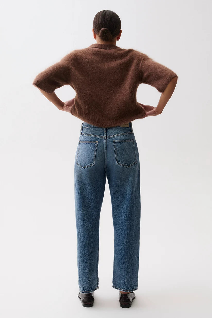 Donny Rolled Hem Boyfriend Denim - Wilcox