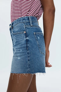 Kennedy Relaxed Mid Rise Cut Off Short - Central Vintage
