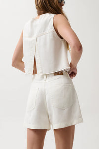 Kimora High Rise Short - Egret