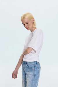 Veronica Kimono Sleeve Fitted Tee